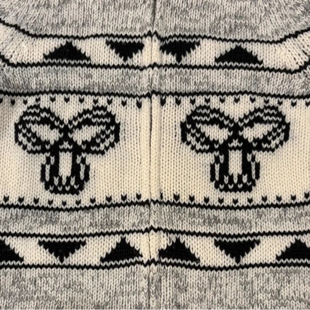 TNA Gray and Black Patterned Women's Cardigan - Picture 2 of 7